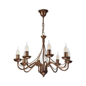 Luster na retiazke ANTON 8xE14/60W/230V bronzový LM-8.294/BRĄZ vyobraziť
