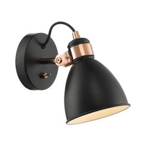 Där Lighting Där Lighting FRE0722 - Nástenné bodové svietidlo FREDERICK 1xE14/40W/230V čierne FRE0722 vyobraziť
