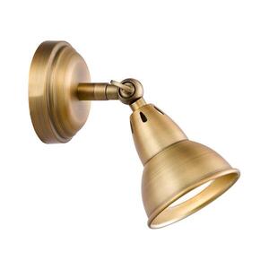 Där Lighting Där Lighting NAT0742 - Nástenné bodové svietidlo NATHANIEL 1xGU10/11W/230V mosadz NAT0742 vyobraziť