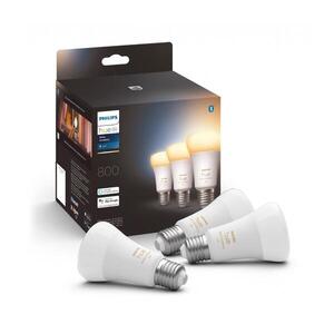 Sada 3x stmievateľných LED žiaroviek Philips Hue WHITE A60 E27/6W/230V 2200-6500K 8719514328266 vyobraziť