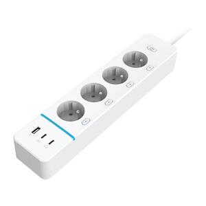 NEO 07821L - Predlžovací kábel NEO LITE Smart (4× AC + 1× USB + 2× USB‑C) s Wi‑Fi 07821L vyobraziť