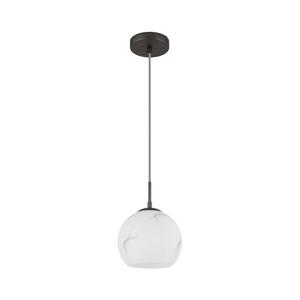 Globo 15999MH - Závesný luster RAGUSA na lankách 1xE27/60W/230V, priemer 20 cm 15999MH vyobraziť