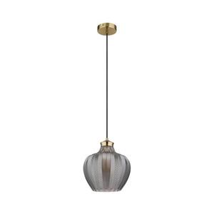 Globo 15898H1 - Závesné svietidlo na lanku JESSICA 1xE27/60W/230V priemer 22 cm dymové 15898H1 vyobraziť