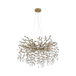 Globo 64138H2G - Závesný luster QUEENA na lanku 10xE14/40W/230V zlatý 64138H2G vyobraziť
