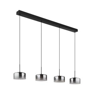 Globo 16024-4 - LED luster na lanku BELINDA LED/24W/230V čierna/dymová 16024-4 vyobraziť