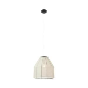 Markslöjd 108956 - Závesný luster AIKO 1xE27/60W/230V pr. 37 cm krémová/čierna 108956 vyobraziť