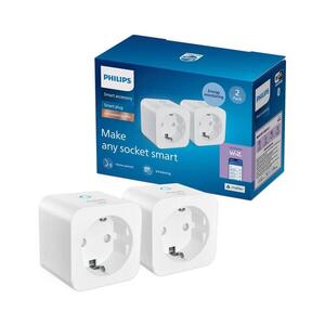 Philips Smart Philips - SADA 2× inteligentných zásuviek SCHUKO 2300 W + merač spotreby Wi-Fi 8721103161406 vyobraziť