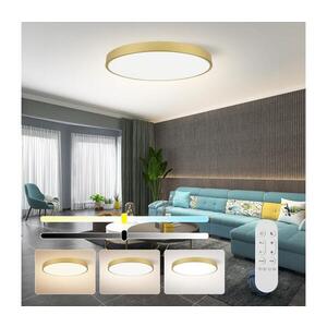 NEO 07311L-LED Stmievateľné stropné svietidlo SEMPLICI 96W/230V priemer 80 cm Wi-Fi Tuya zlaté + diaľkové ovládanie 07311L vyobraziť