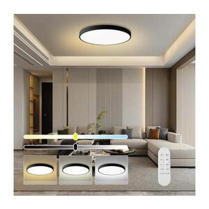 NEO 07314L-LED stmievateľné stropné svietidlo SEMPLICI 128W/230V pr. 100 cm Wi-Fi Tuya čierne + diaľkové ovládanie 07314L vyobraziť
