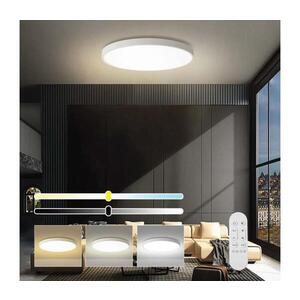 NEO 07315L-LED Stmievateľné stropné svietidlo SEMPLICI 96W/230V priemer 80 cm Wi-Fi Tuya biela + diaľkový ovládač 07315L vyobraziť