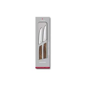 Victorinox - Sada 2 steakových nožov SWISS MODERN, 12 cm, orech 6.9000.12G vyobraziť