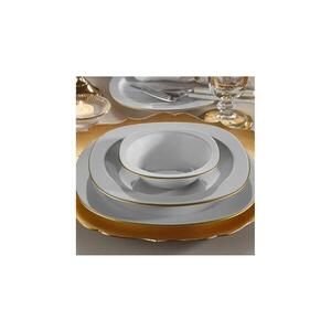 24-dielna jedálenská súprava biela/zlatá/porcelán 710KTP4556 vyobraziť