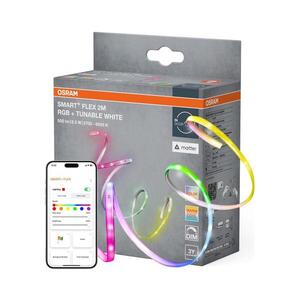 Osram - LED RGB+TW Stmievateľný pásik SMART+ FLEX 2m LED/8, 5W/230V 2700-6500K Wi-Fi 4099854475214 vyobraziť