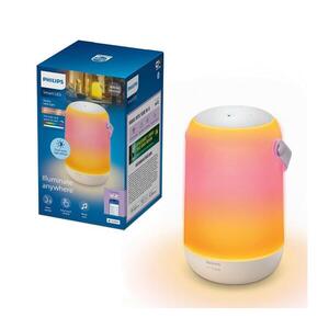 Philips Smart Philips - prenosná stolová SMART lampa LED RGBW, stmievateľná, 13, 5 W / 3, 6 V, Wi‑Fi, 1800 mAh 8721103160744 vyobraziť