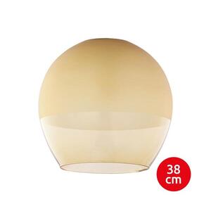 Náhradné sklo pre luster KULA E27, priemer 38 cm, dymovo-béžové 7771 vyobraziť