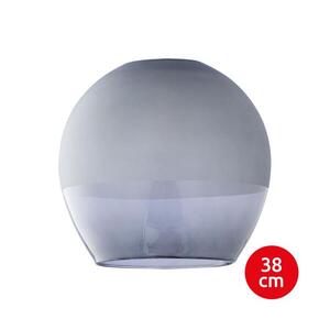 Náhradné sklo k lustru KULA E27 pr. 38 cm dymovo-sivé 7773 vyobraziť