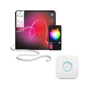 Philips - RGBW LED stmievateľný pás Hue FLUX 3 m LED/29 W/230 V 2200–6500 K + Hue Bridge P7214+P1408 vyobraziť