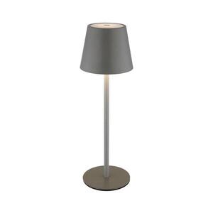 Globo 58488G-LED stmievateľná dotyková nabíjateľná vonkajšia stolná lampa VANNIE 3W/5V IP54 1800mAh sivá 58488G vyobraziť