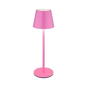 Globo 58488P-LED stmievateľná dotyková nabíjateľná vonkajšia stolná lampa VANNIE 3W/5V IP54 1800mAh ružová 58488P vyobraziť