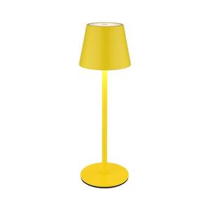 Globo 58488Y-LED VANNIE – dotyková, nabíjateľná a stmievateľná vonkajšia stolná lampa 3W/5V IP54 1800mAh žltá 58488Y vyobraziť