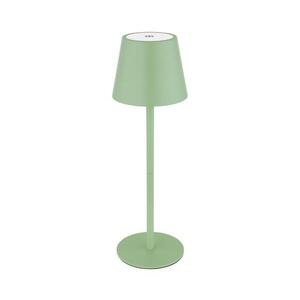 Globo 58488BG-LED Dotykovo stmievateľná nabíjateľná vonkajšia stolná lampa 3 v 1 VANNIE 3W/5V IP54 zelená 58488BG vyobraziť
