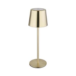 Globo 58482M-LED Dotykovo stmievateľná nabíjateľná stolná lampa VANCOUVER 2W/3, 7V 2200 mAh zlatá 58482M vyobraziť
