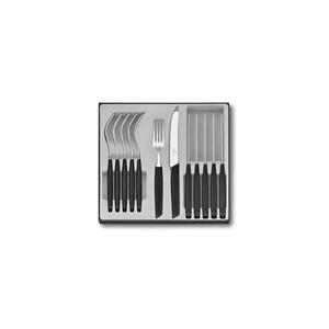 Victorinox - Sada príborov SWISS MODERN 12 ks čierna 6.9093.11W.12 vyobraziť