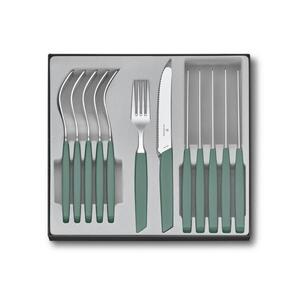 Victorinox - 12-dielna sada príborov SWISS MODERN, tyrkysová 6.9096.11W43.12 vyobraziť