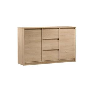 Gala Meble Komoda MIYABI 138x86x40 cm dub Cremona S29-K2D3S-CRE vyobraziť