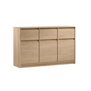 Gala Meble Komoda MIYABI 138x86x40 cm dub cremona S29-K3D3S-CRE vyobraziť