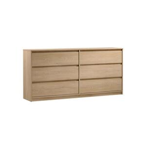 Gala Meble Komoda MIYABI 181x86x40 cm dub Cremona S29-K6S-CRE vyobraziť