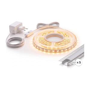 SmartLED SÚPRAVA 1x LED pás MYLIVING LIGHTSTRIP LED/22W/230V 5m + 5x zapustený profil 1 m 5xSD0106+1xP2022 vyobraziť