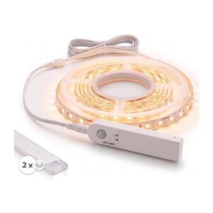 SmartLED SADA 1x LED pás so senzorom FLEX LED/3, 6W/4xAA 2 m + 2x zapustený profil 1 m 2xSD0103+1xP227986 vyobraziť