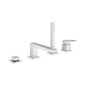 GROHE 19897001 - Vaňová batéria na 4 otvory EUROCUBE lesklý chróm 19897001 vyobraziť