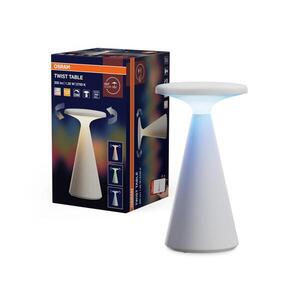 Osram - LED RGB s možnosťou stmievania, nabíjateľná vonkajšia stolová lampa TWIST LED/1, 35W/3, 7V 1800 mAh IP44 4099854768750 vyobraziť