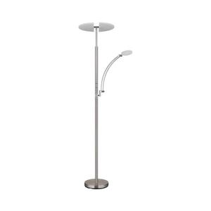 Globo 58909N - LED stmievateľná stojacia lampa TIRANA 40W/230V + 5, 5W matný chróm 58909N vyobraziť
