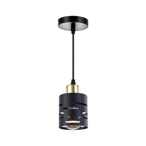 Luster na lanku ELEN 1xE27/35W/230V čierna/zlatá ELEN PENDANT LIGHT BLACK vyobraziť