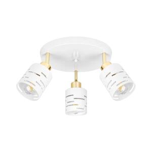 Bodové svietidlo ELEN 3xE27/35W/230V biela/zlatá ELEN CEILING LIGHT 3 WHITE vyobraziť