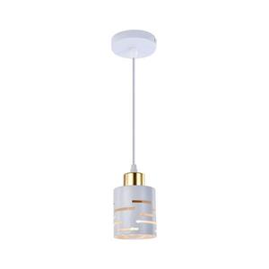 Závesný luster na lanku ELEN 1xE27/35W/230V biela/zlatá ELEN PENDANT LIGHT WHITE vyobraziť
