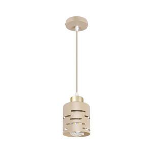 Závesný luster na lanku ELEN 1xE27/35W/230V béžová/zlatá ELEN PENDANT LIGHT BEIGE vyobraziť