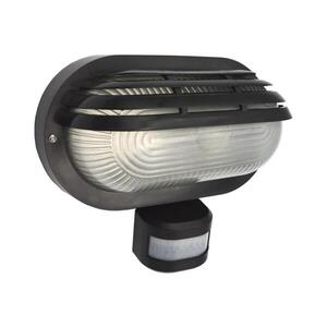 Vonkajšie nástenné svietidlo so senzorom ORIKO 1xE27/15W/230V IP54 čierne SKU013676 vyobraziť
