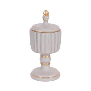 Eurolamp Dekoratívna dóza 21x9 cm sivá/zlatá 752-21039 vyobraziť