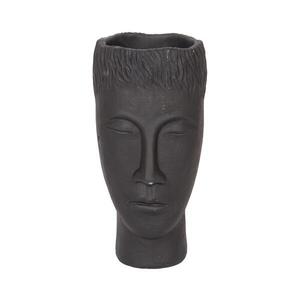 Eurolamp Dekoračná váza 25x14x12, 5 cm čierna/cement 752-20311 vyobraziť