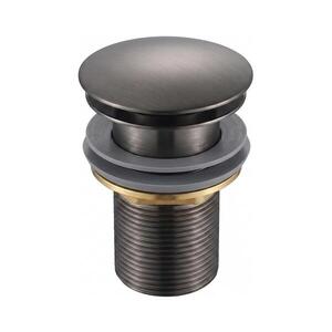Gedy - Umývadlová výpusť CLICK-CLACK pr. 6, 6 cm metalická sivá MXCC0500 vyobraziť
