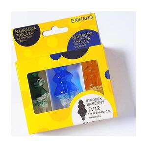 SADA 3 x Náhradná žiarovka TREE E10/20V/0, 1A farebná 164100.B vyobraziť