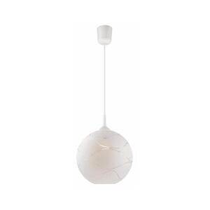 Luster na lanku 1xE27/60W/230V LM 1.1/10 BIAŁY FALE vyobraziť
