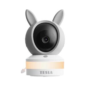 TESLA Electronics Bambino - Inteligentná detská chôvička 4 MP 2560p 5V Wi-Fi šedá/biela TBBWBM40 vyobraziť