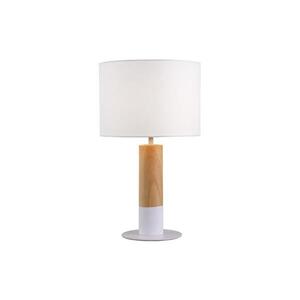 Viokef Lighting Stolová lampa CARROL 1xE27/40W/230V biela/hnedá 4305700 vyobraziť