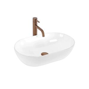 REA-U4331 - Umývadlo na dosku AMELIA 32, 5x52 cm keramika/lesklá biela REA-U4331 vyobraziť