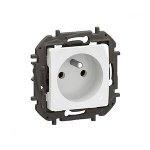 Legrand - Domová zásuvka bez rámčeka 250 V/16 A NILOE biela NP3101WH vyobraziť